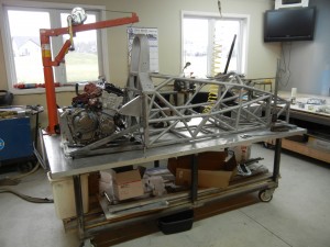 Customer Chassis getting a new engine and rear suspension